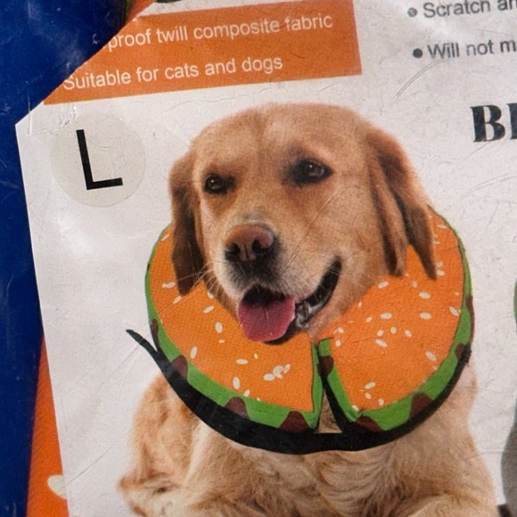Dog Hamburger Recovery Collar-NEW - Picture 3 of 4